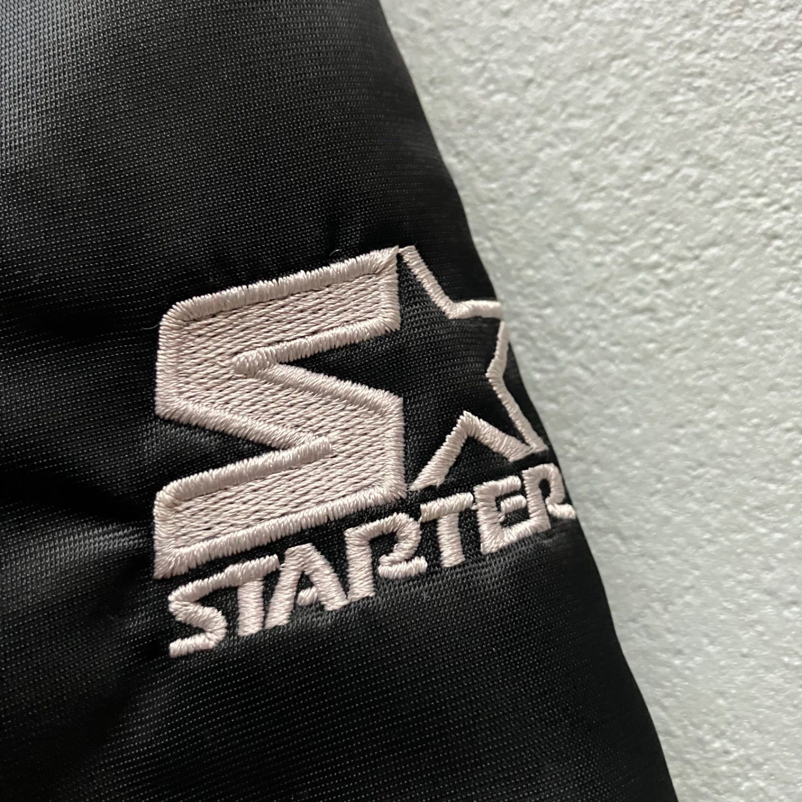 90s~ STARTER NFL RAIDERS ベンチコート ナイロンジャケット