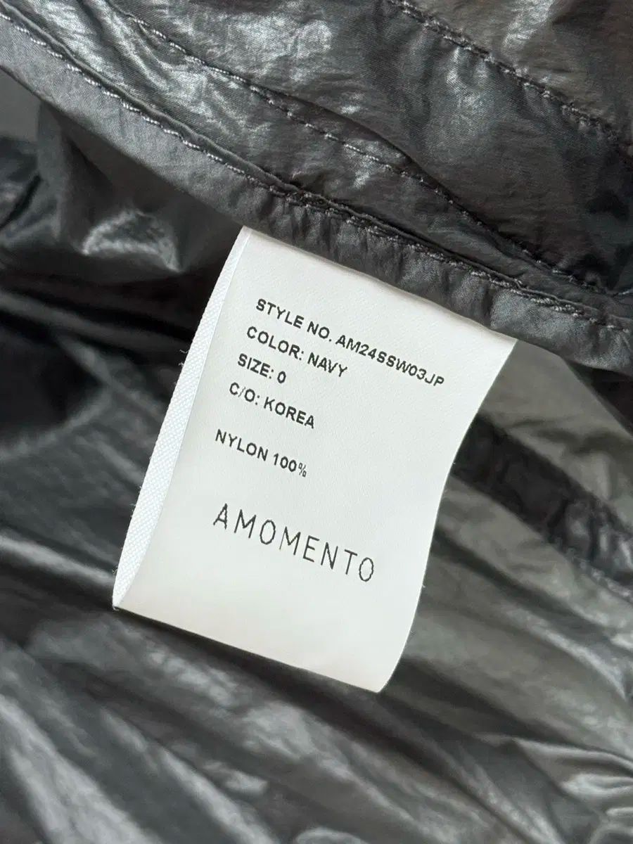 AMOMENTO アモーメント 24ss ウィンドブレーカー GULLKHAN_COM