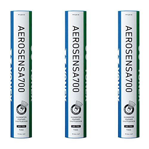 YONEX(ヨネックス) エアロセンサ700 バドミントシャトルコック(12個)×3セット AS700-3SET (3) [3]