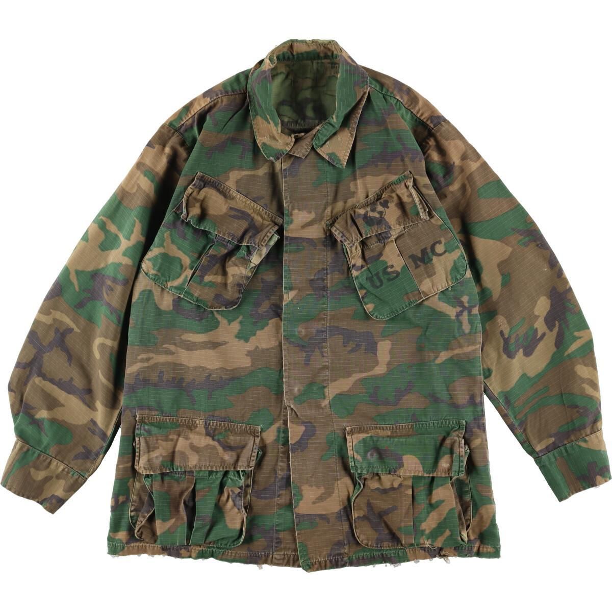 60s US ARMY グリーンリーフ カモ ジャングルファティーグ