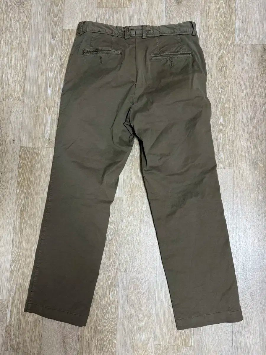 ライズ アンド ビロウズ 265 ストレート チノ ー セージ オリーブ 29