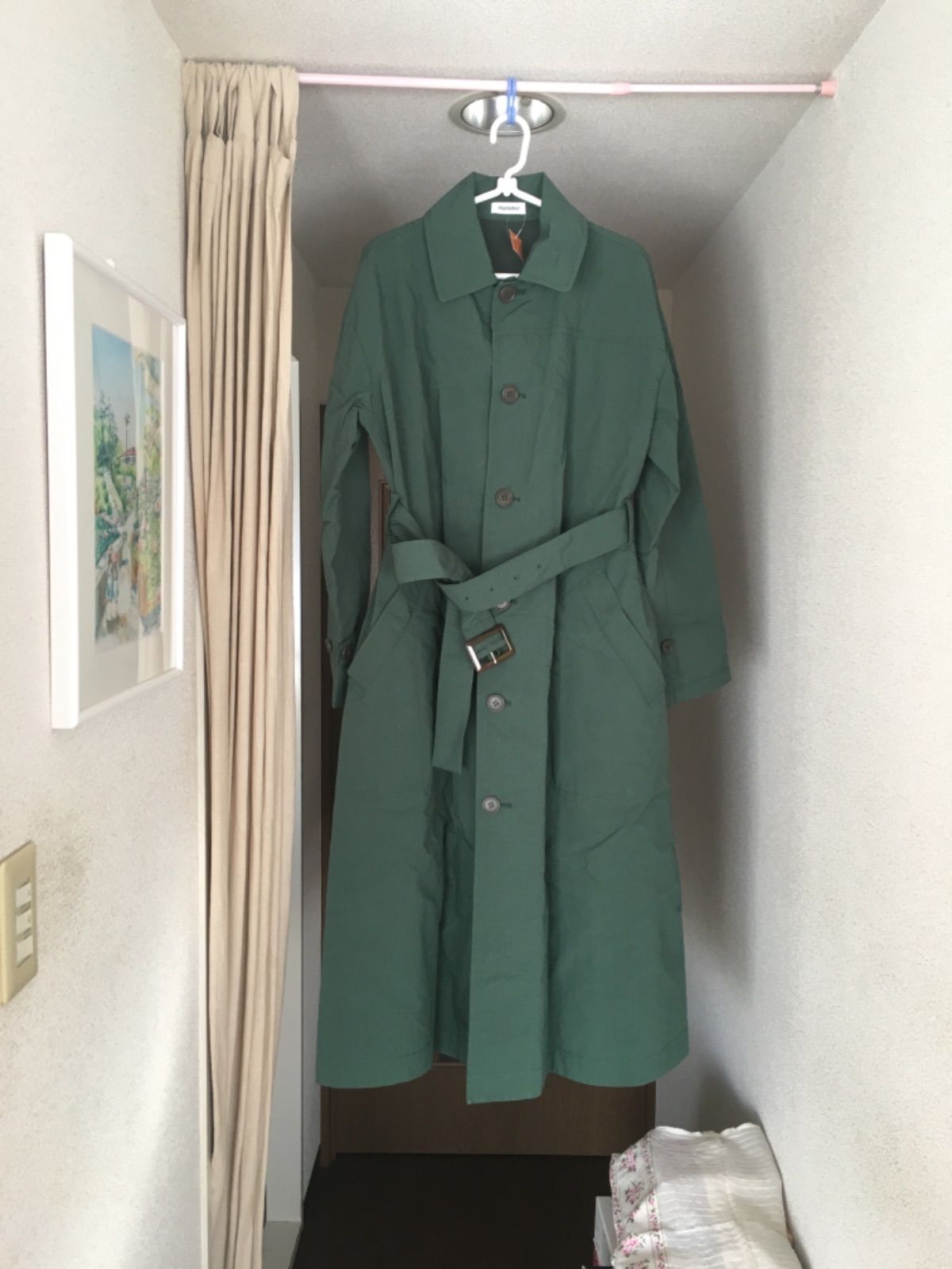 イッセイミヤケ Plantation ロングコート イッセイミヤケ､Plantationロングコート - メルカリ