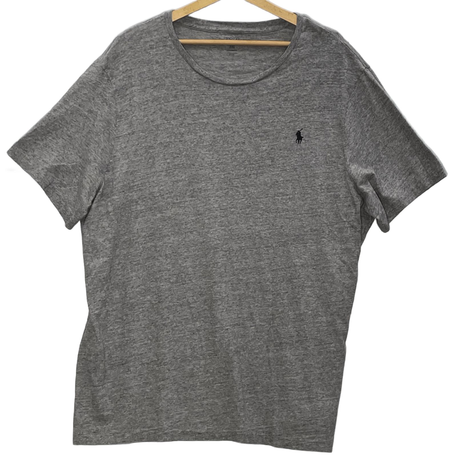 希少 ラルフローレン グレー ポニー刺繍 半袖 スウェット Mサイズ POLO RALPH LAUREN ポロラルフローレン ポニー刺繍 半袖 Tシャツ