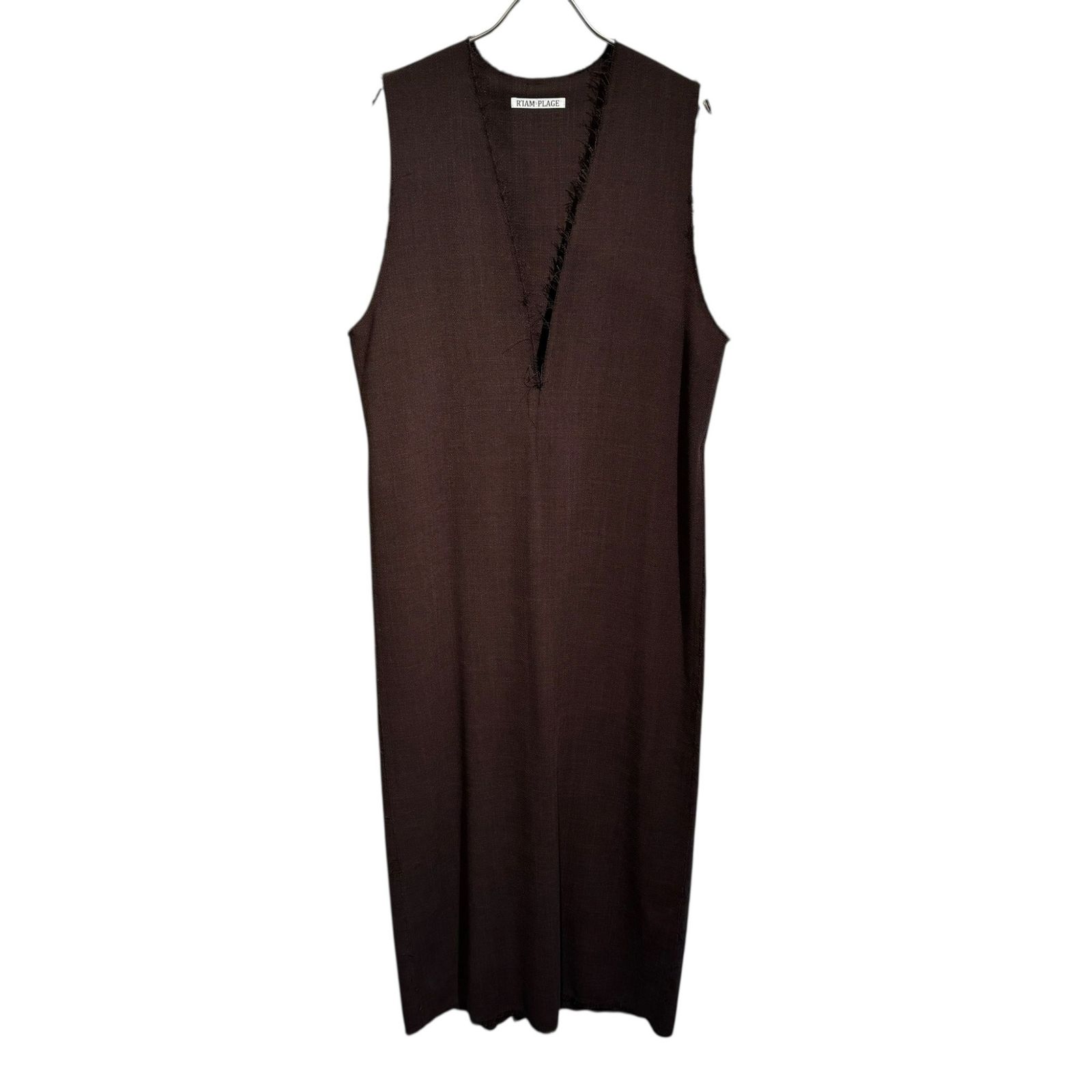 Plage プラージュ ⑤ 22040922602030 R’IAM BROWN ワンピース レディース ブラウン