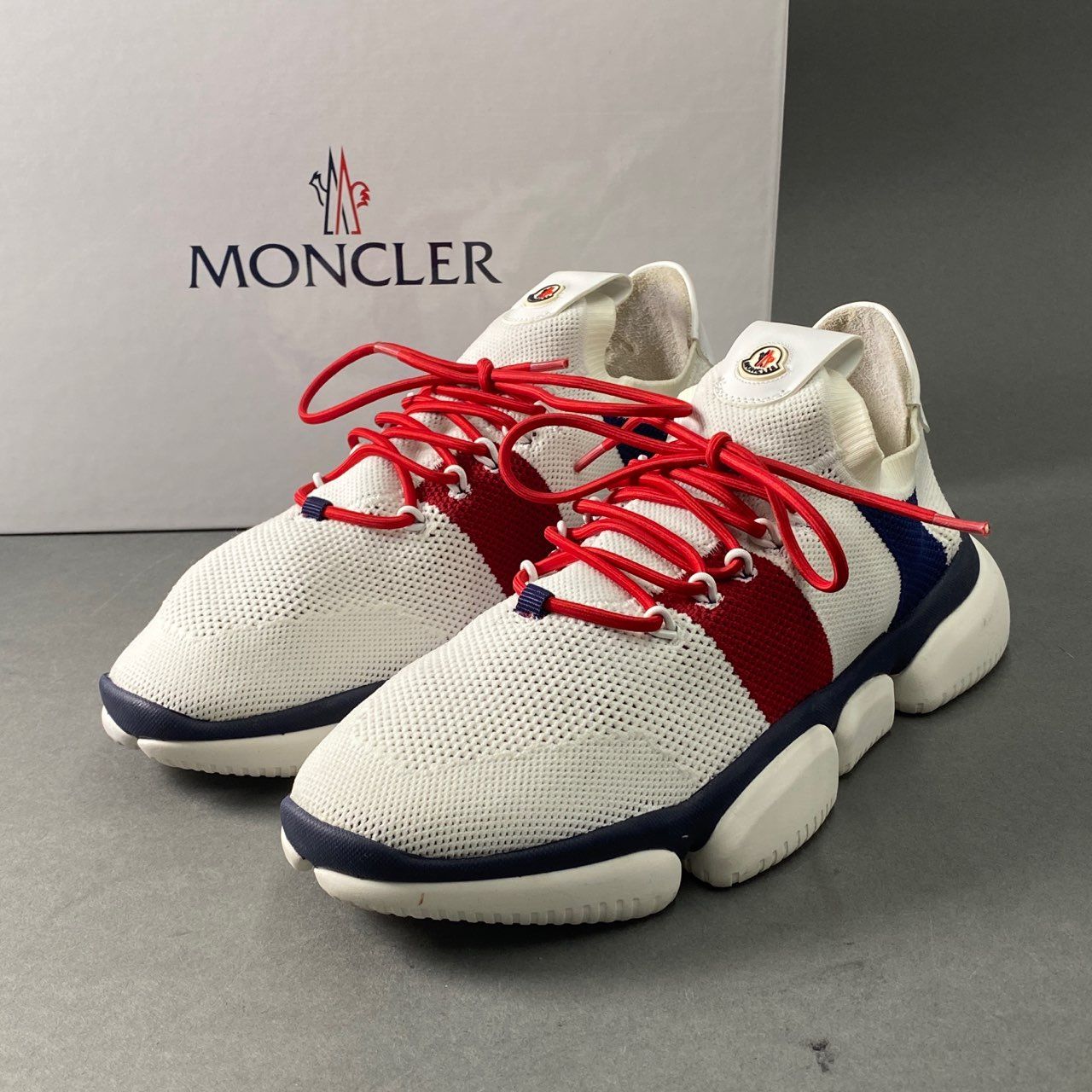 8a24 MONCLER モンクレール THE BUBBLE SNEAKER ローカットスニーカー 