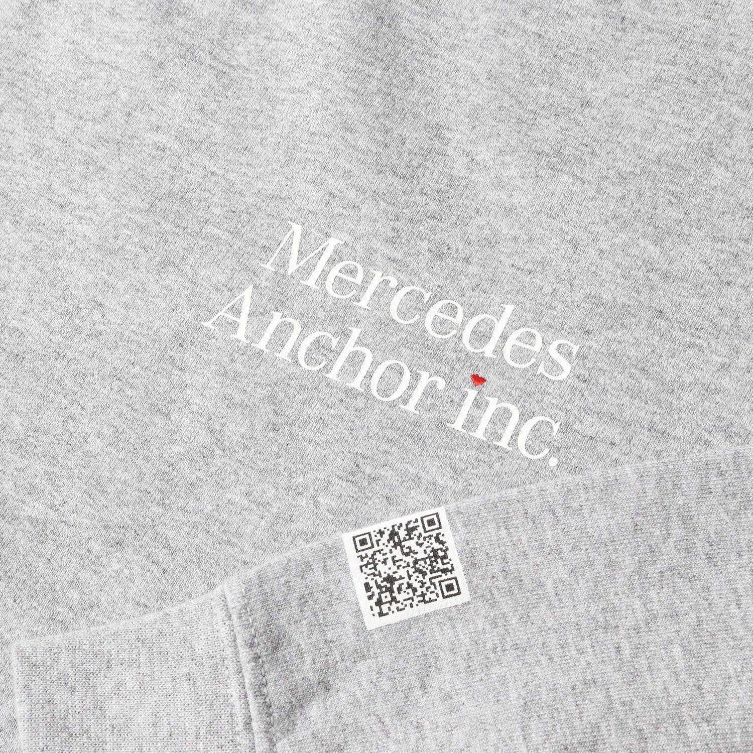 MERCEDES ANCHOR INC メルセデスアンカーインク スウェット グレー