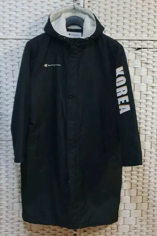 Champion(チャンピオン) KOREA ロング ブルゾン 黒 L