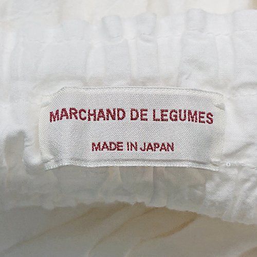 ◇ marchand de legumes ウエストゴム シンプル 大人カジュアル ロング丈 フレア スカート 表記なし ホワイト レディース E  【1307260069402】 - メルカリ