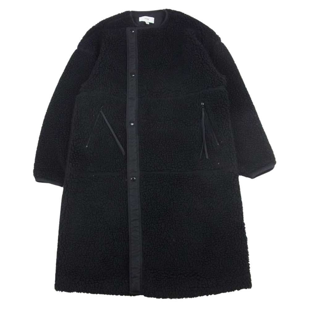 HYKE ハイク 20AW 202-17175 FAUX SHEARLING COAT シャーリング コート ...