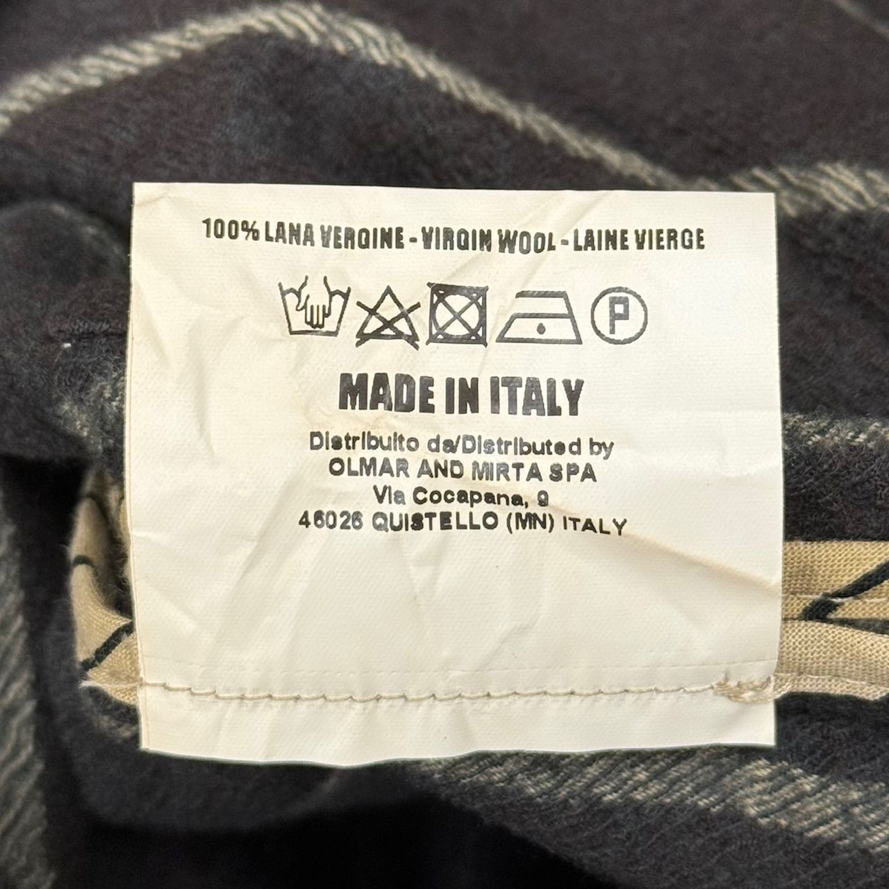 定価190300円 美品 UMA WANG 20AW Cyrus Coat サイラス ストライプ 