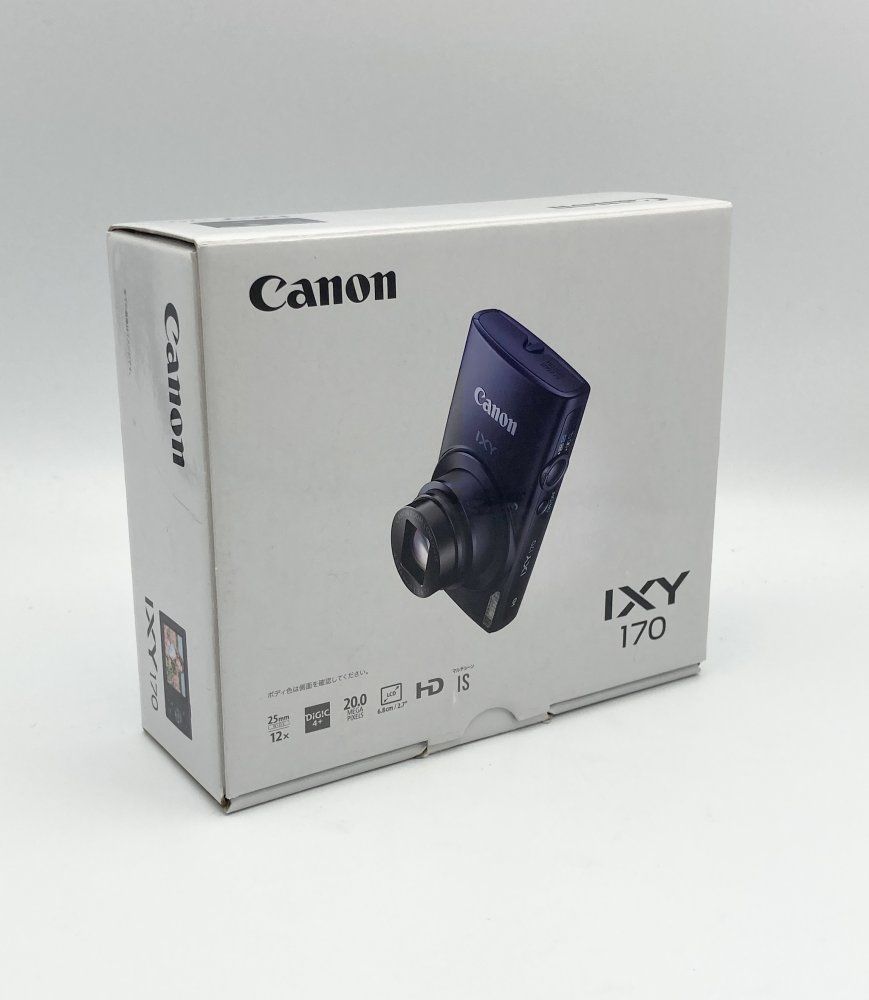 Canon IXY170 コンパクトデジタルカメラ　シルバー Canon IXY170 コンパクトデジタルカメラ シルバー Canon IXY170