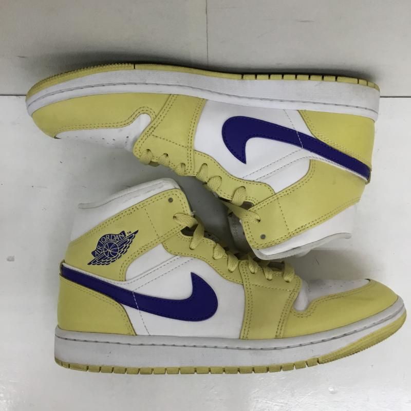 NIKE ナイキ スニーカー BQ6472-701 Air Jordan 1 Mid Lemon