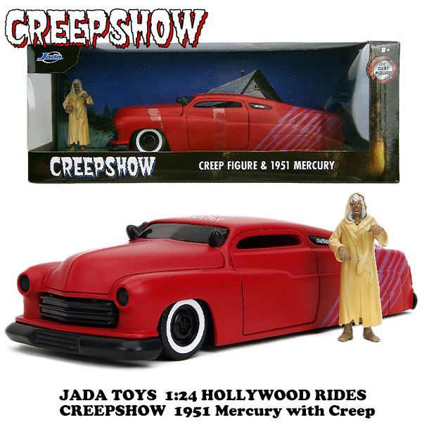 1:24 Hollywood Rides Creepshow 1951 Mercury w/ Creep【 クリープ