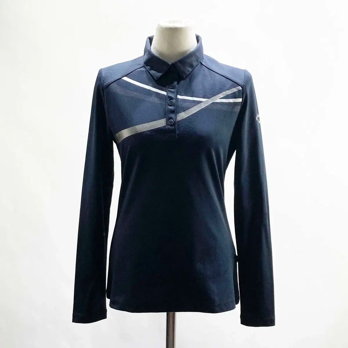 【雷市場（ポンジャン）商品韓国直送】 Callaway(キャロウェイ) 女性用ゴルフ長袖Tシャツ 黒 90 ジンの感覚