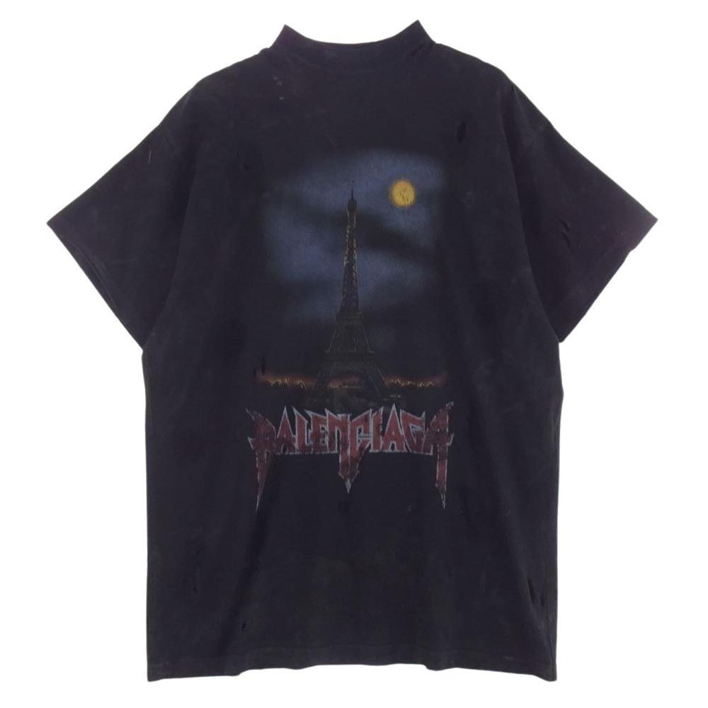 BALENCIAGA バレンシアガ Tシャツ 23SS 739028 ヴィンテージ BALENCIAGA バレンシアガ Tシャツ 23SS 739028 ヴィンテージ