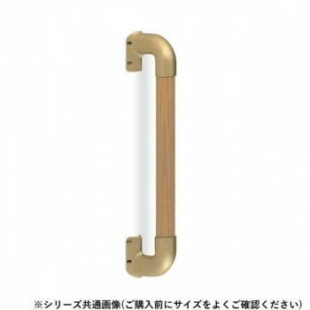 シロクマ ステンレス出隅二点手すり AG|Lオーク BR-860 600mm