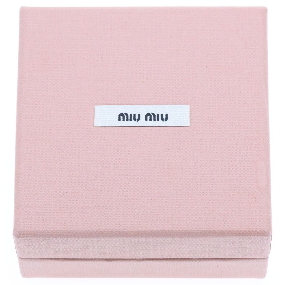 ランウェイ★MiuMiu ミュウミュウ クロッグ パテントレザー ロゴ 美品 ＄ 希少 miumiu ミュウミュウ パテント エナメル レザー製