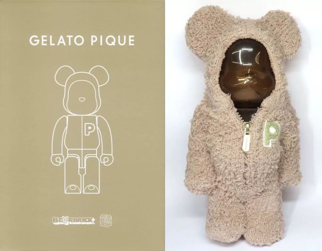 フィギュア BE RBRICK-ベアブリック- BEIGE 400 GELATO PIQUE × BE RBRICK