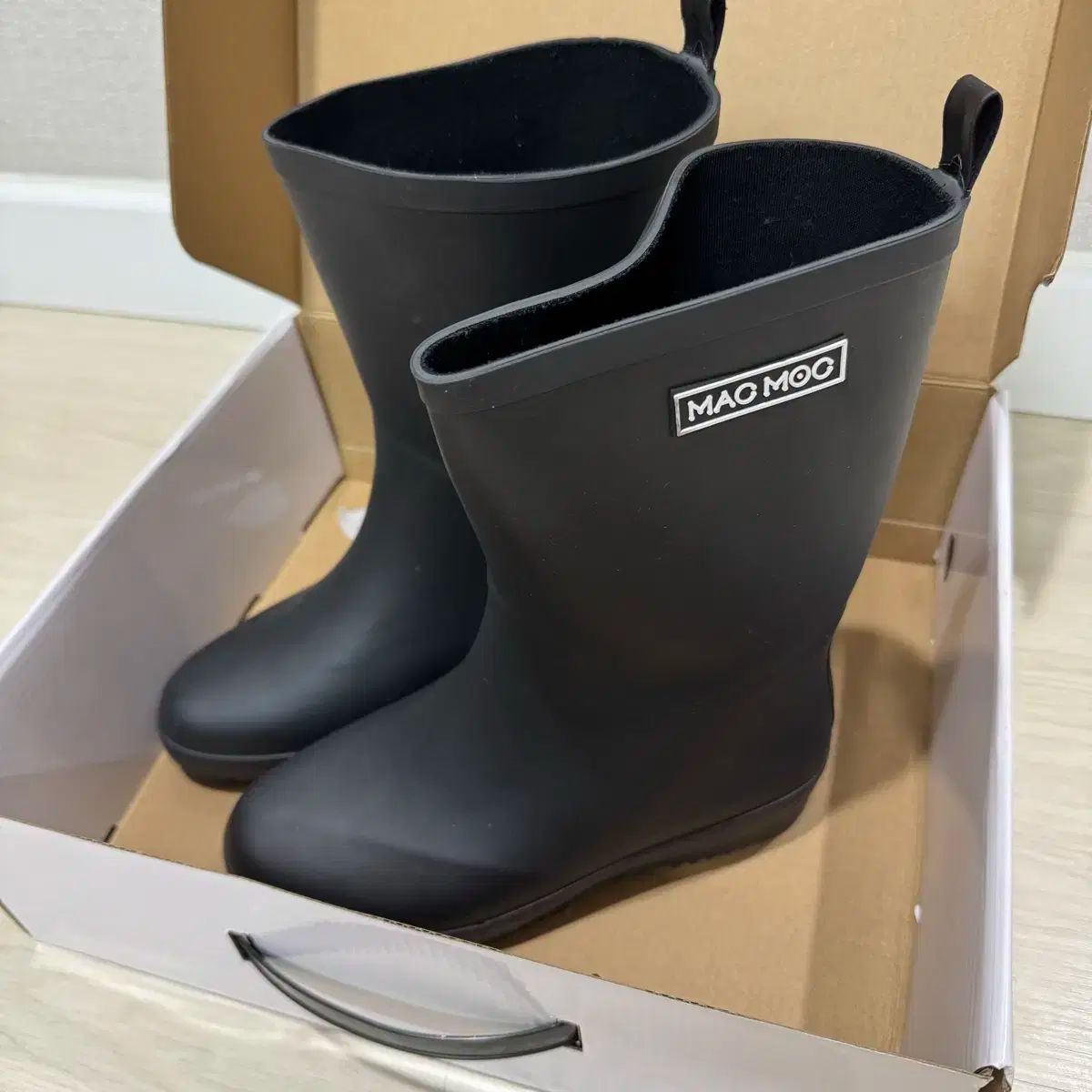 MACMOC マクモク モンスーン レインブーツ 3cm M 235 240