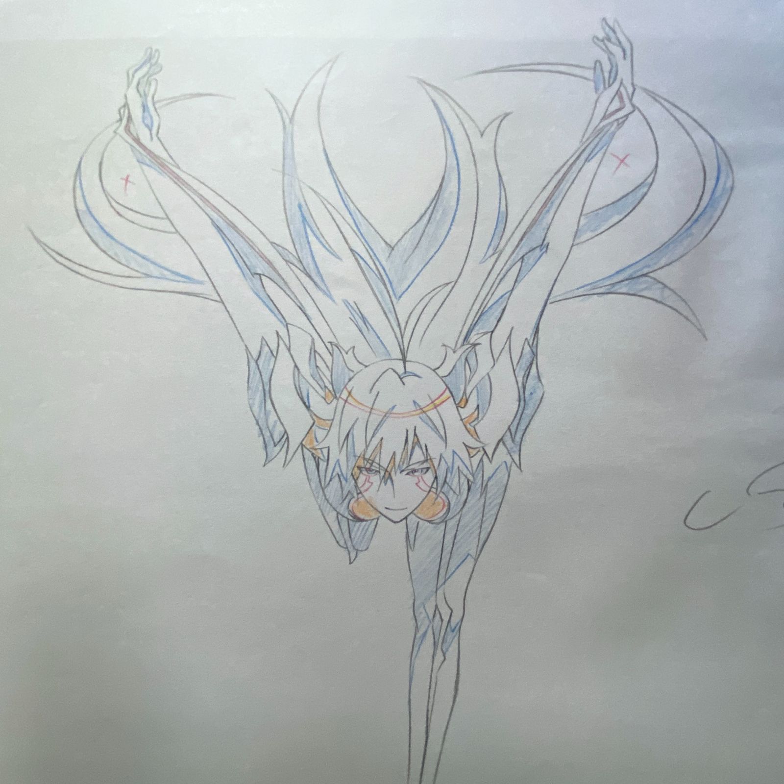 アニメ原画 6枚セット アニメージュ宣伝用ポスター マクロス 美樹本