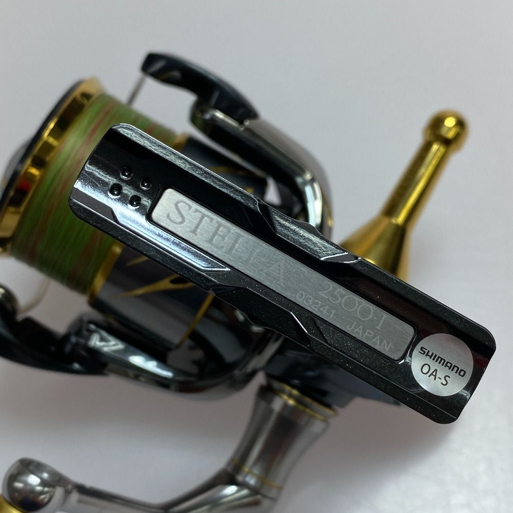 SHIMANO シマノ スピニングリール 14ステラ 2500 夢屋ノブ、スタンド付