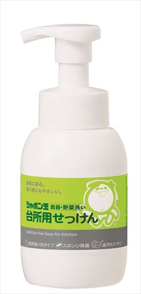 まとめ買い-24点セット 台所用せっけん泡タイプ シャボン玉石けん 食器用洗剤