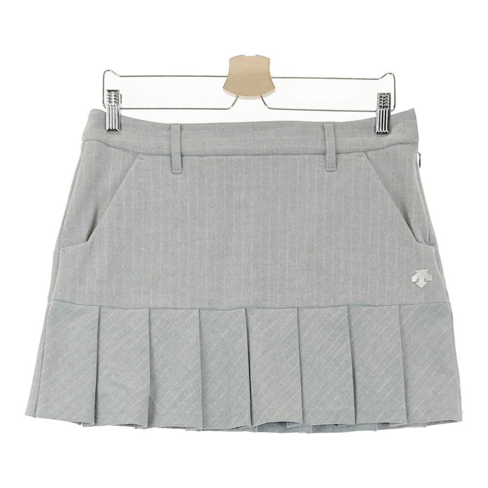 DESCENTE GOLF スカート グレー デサント ゴルフ ストレッチ スカート ゴルフウェア グレー L