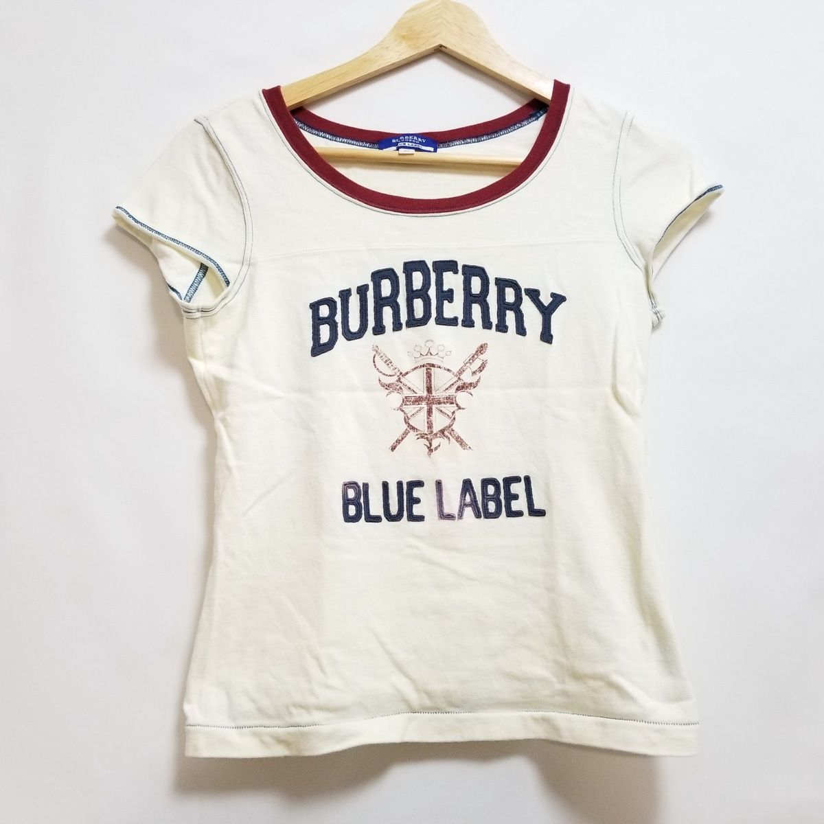 Burberry Blue Label(バーバリーブルーレーベル) 半袖Tシャツ サイズ38