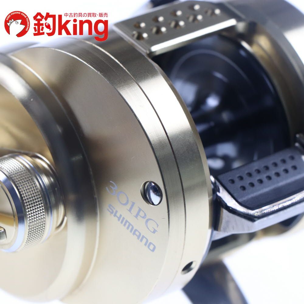 SHIMANO - 【中古/美品】 シマノ 16 オシアコンクエスト 301PG   /P079M Amazon | シマノ(SHIMANO) ベイトリール 両軸 16 オシア コン