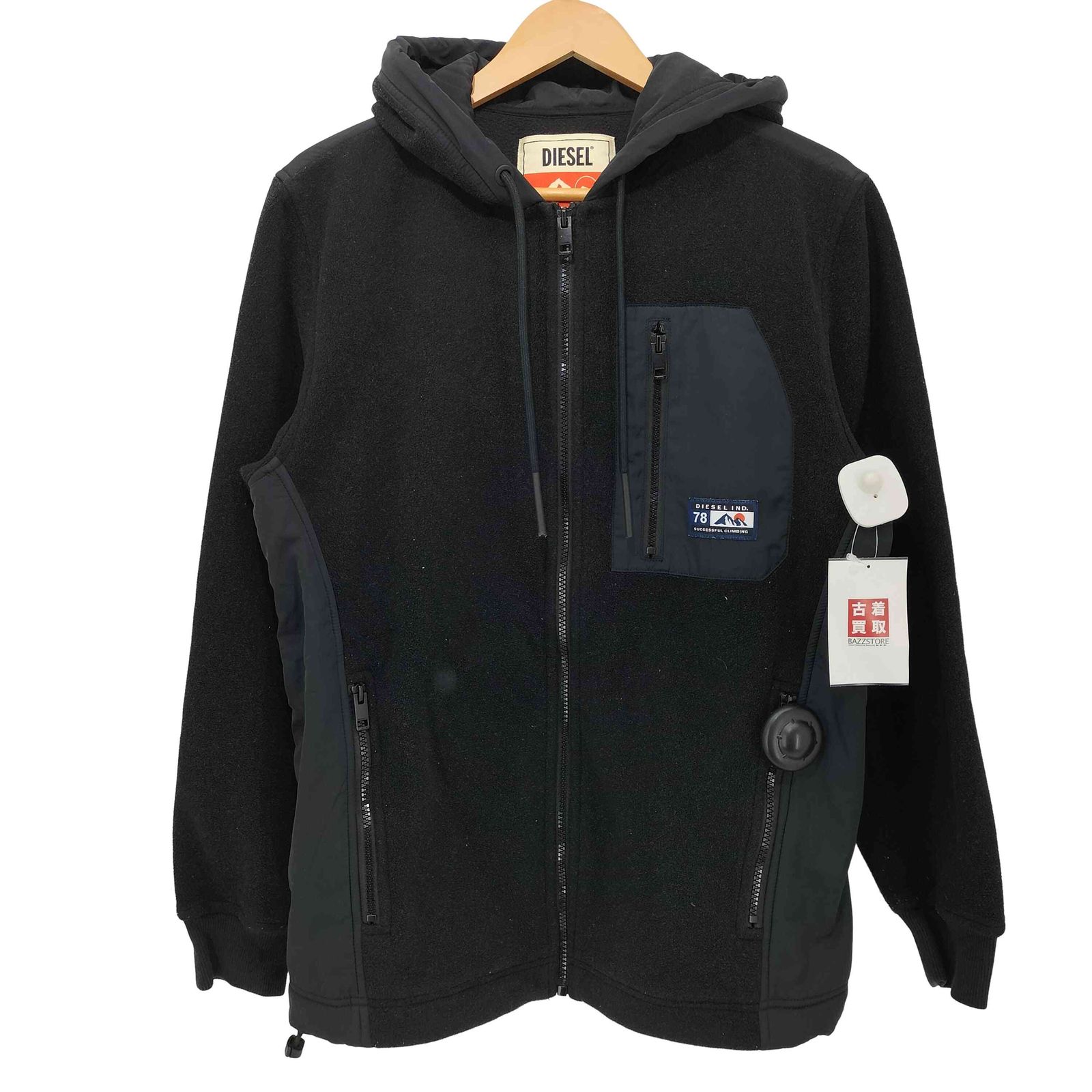 ディーゼル DIESEL SUCCESSFUL CLIMBING 1978 ナイロン切替 ジップ