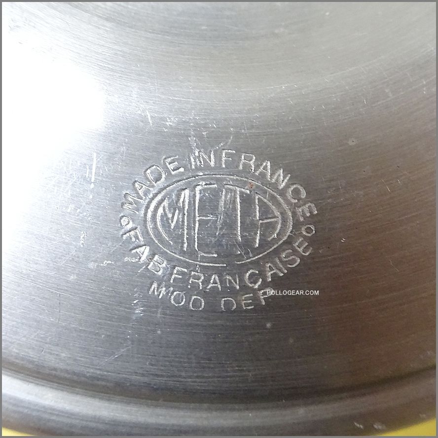 1940年代 META フランス製 クッカー アルコールストーブ Aluminum Pot - Spirit Burner Vintage アルミポット アルスト