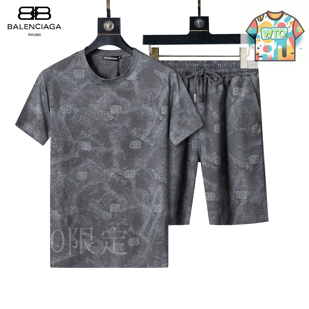 今日特価】Balenciaga Men's Set バレンシアガメンズセット-2