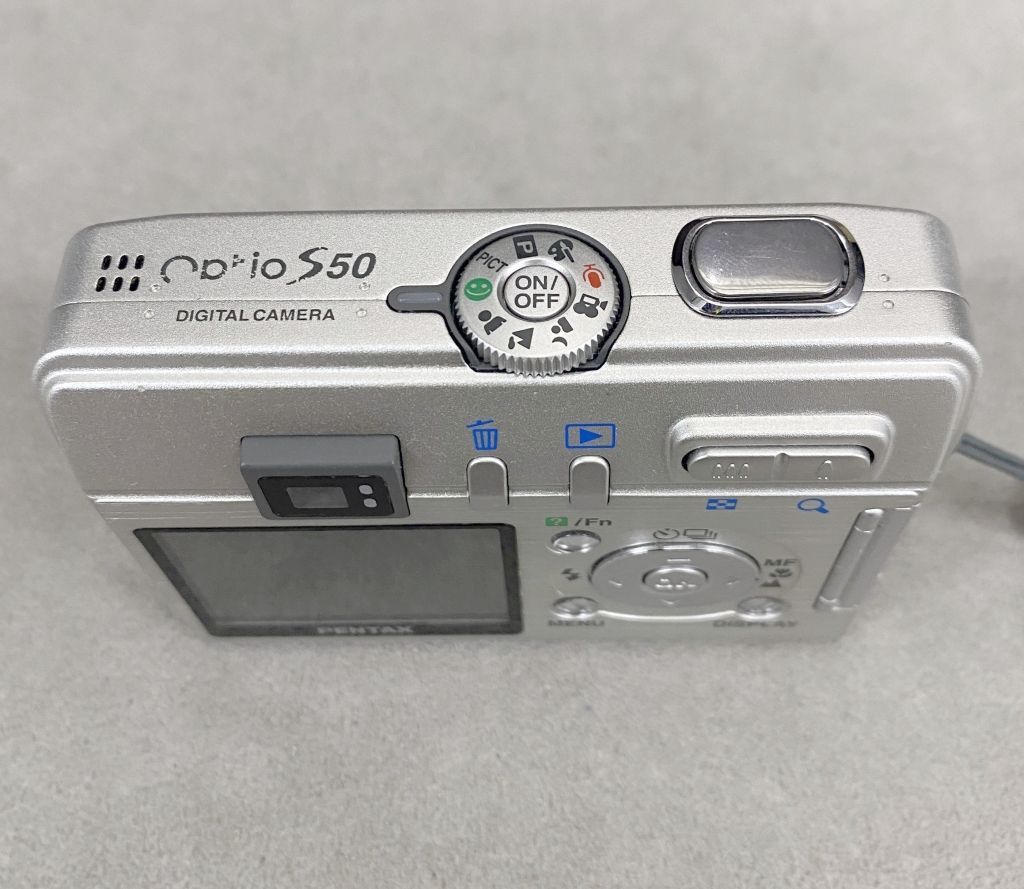 動作品 ペンタックス PENTAX Optio S 50 コンパクトデジタルカメラ デジタルカメラ