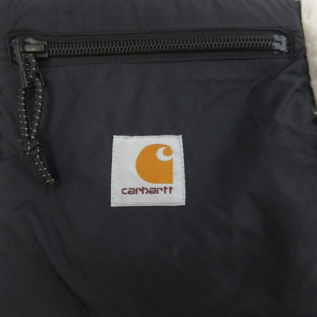 カーハート carhartt フリース ボア ジャケット ジップアップ 白  