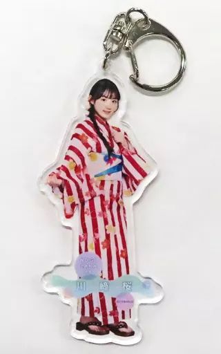 乃木坂46 川崎桜　個別リボンキーホルダー　2022 ⑵ 乃木坂46 川崎桜 個別リボンキーホルダー 2022 ⑵