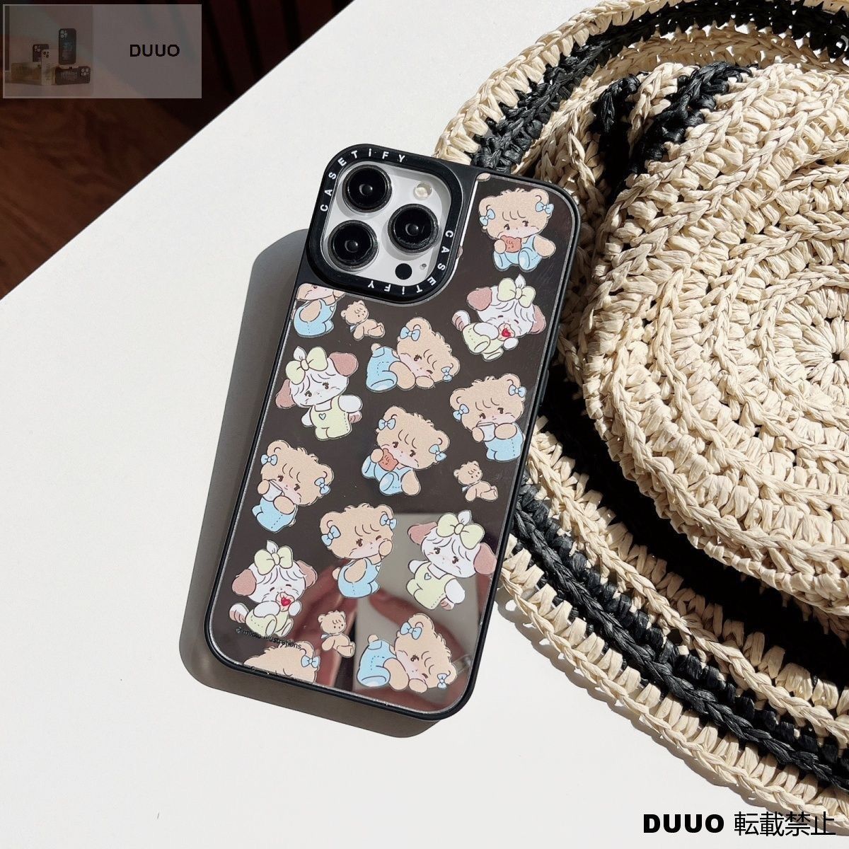 可愛いMikko iPhoneケース CASETiFY ケースティファイ 耐衝撃 きょう