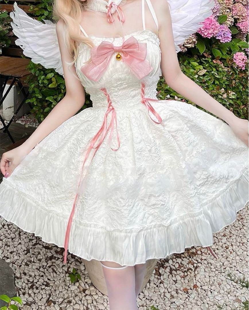 黒いゴスロリ・ロリータドレス 小悪魔 ゴシックjsk 甘ロリ姫