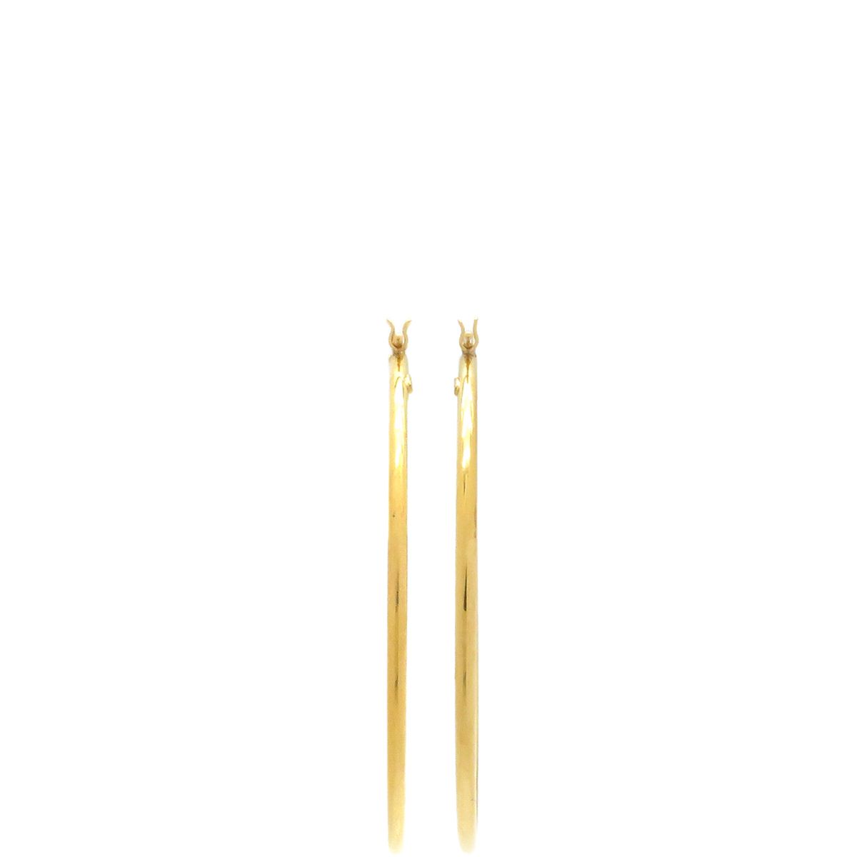 スタージュエリー STAR JEWELRY ピアス ラウンド フープピアス K18YG 