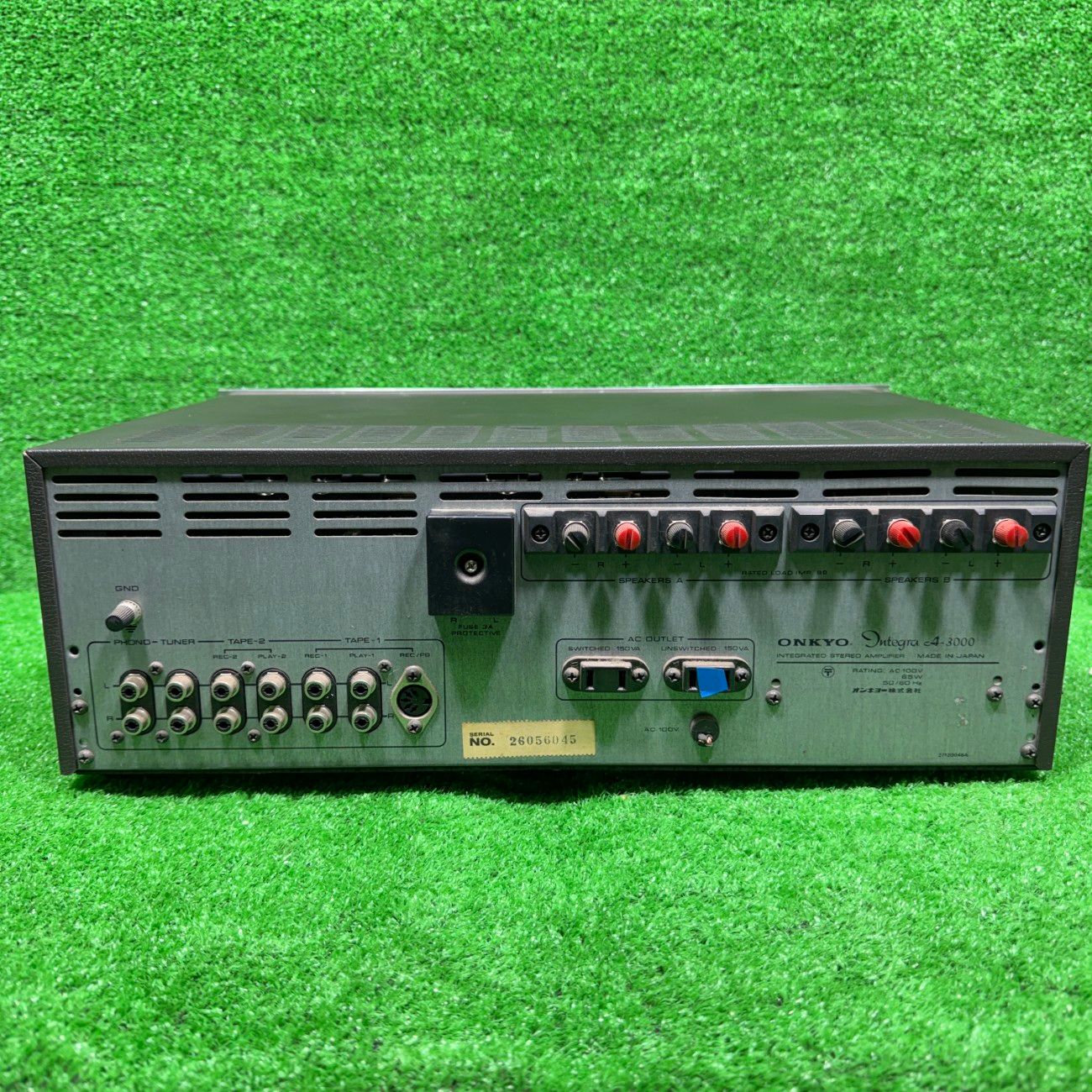 ONKYO オンキヨー　　プリメインアンプ　A-3000 integra ジャンク】ONKYO Integra A-3000 プリメインアンプ 本体のみ