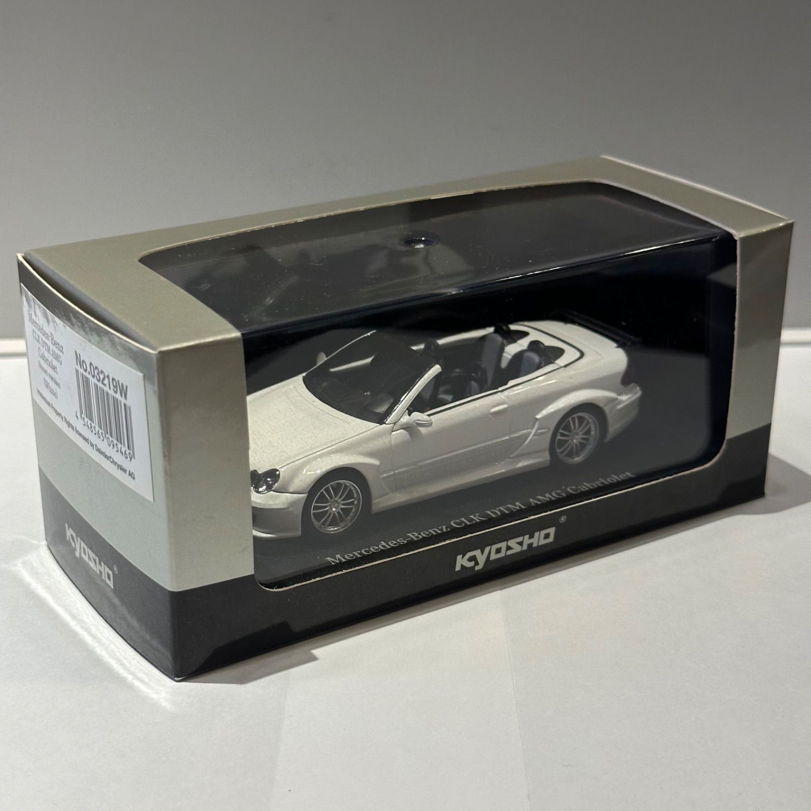メルセデスベンツCLK,DTM、AMGカブリオレ、京商コラボ、1/43