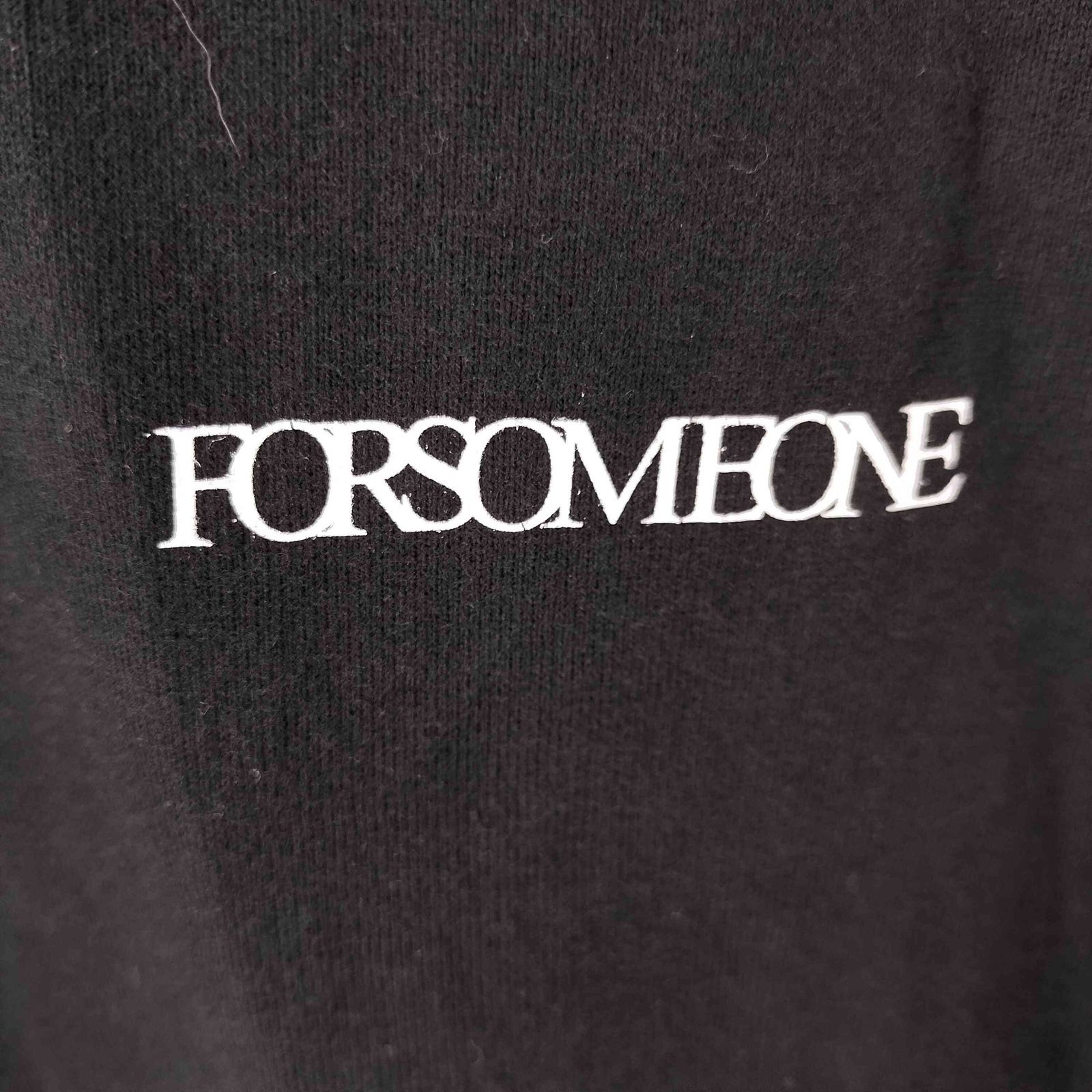 フォーサムワン FORSOMEONE オーバーサイズ レイヤードロングスリーブT 