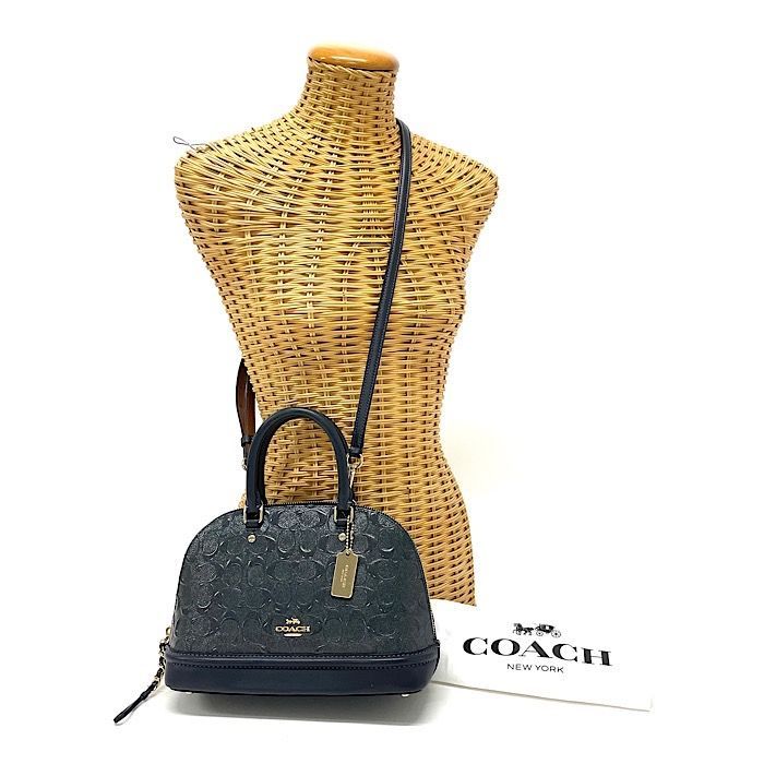 コーチ COACH ハンドバッグ レザー パテント シグネチャー コーチ COACH ハンドバッグ レザー パテント シグネチャー