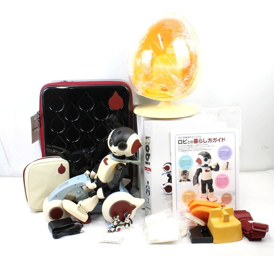 ロビクル　デアゴスティーニ 現状品 デアゴスティーニ ロビ ロビクル 完成品 キャリーバッグ