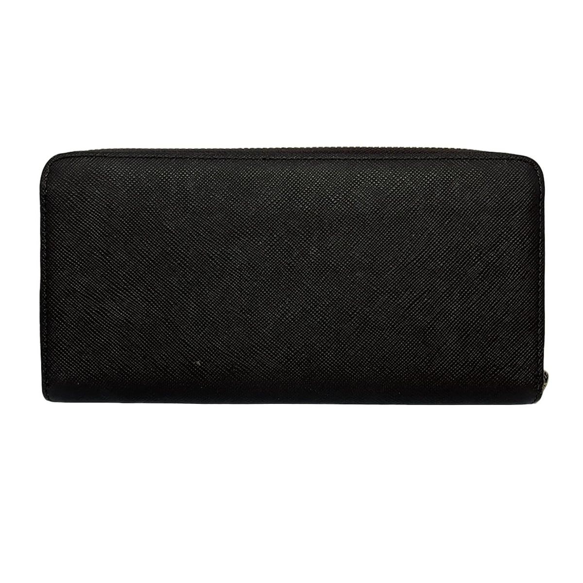 ポールスミス ジップストローグレイン 2つ折り財布 ブラック Paul