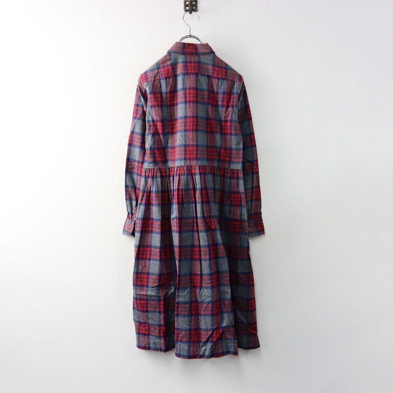 MORIKAGE SHIRT ワンピース モリカゲシャツキョウト MORIKAGE SHIRT KYOTO コットン チェック