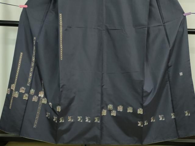 平和屋本店□極上 山口静樹 山口美術織物 訪問着 総刺繍 錦繍 御衣