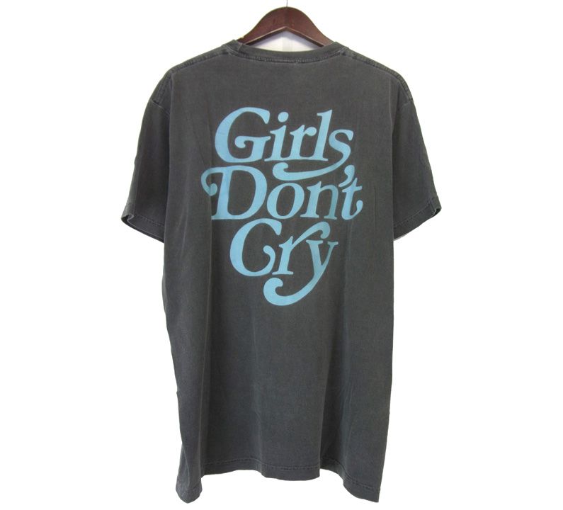 girls don't cry GDC LOGO T-SHIRT BLACKGDCのgirlsdon