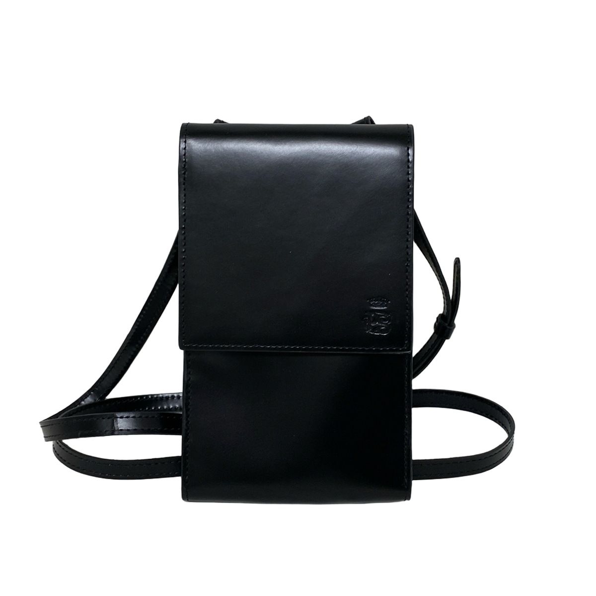 PaulSmith ポールスミス 財布 - 黒 ショルダーウォレット レザー