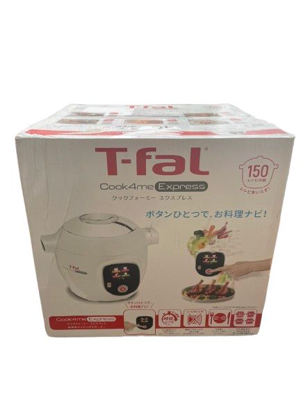 未使用譲渡品】ティファール 電気圧力鍋 6L 2~6人用 レシピ内蔵タイプ(150種類) 1台4役 「クックフォーミー エクスプレス」  CY8511JP - メルカリ