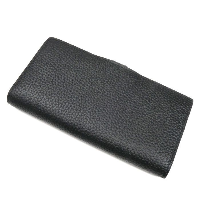 LOUIS VUITTON ルイ ヴィトン LV ヴェルティカル ウォレット 長財布 トリヨンレザー ブラック M81330 ICチップ ユニセックス